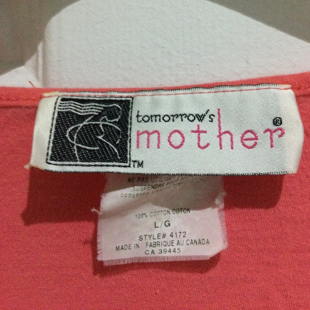 Tomorrow’s Mother Pink Puff Sleeve Cotton Blouse - Picture 2 of 5